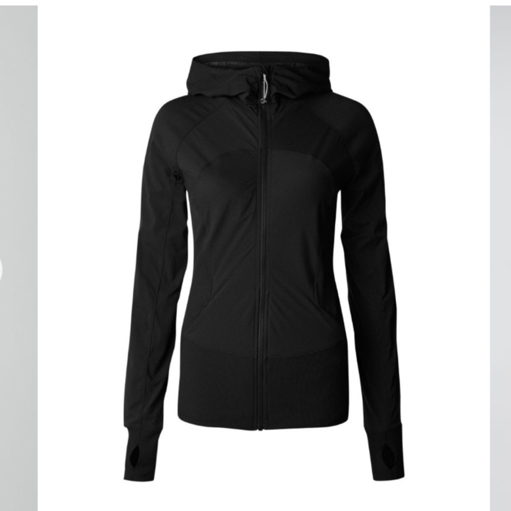 EUC Lululemon In Flux Jacket Black - size 8